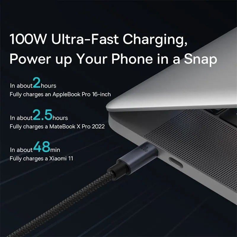 Baseus 100W USB C To Type C Cable For iPhone 16