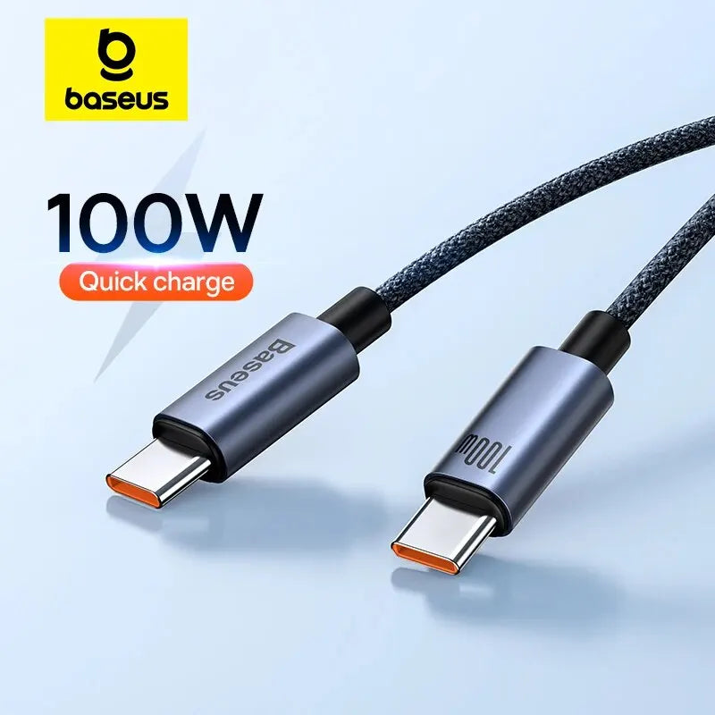 Baseus 100W USB C To Type C Cable For iPhone 16