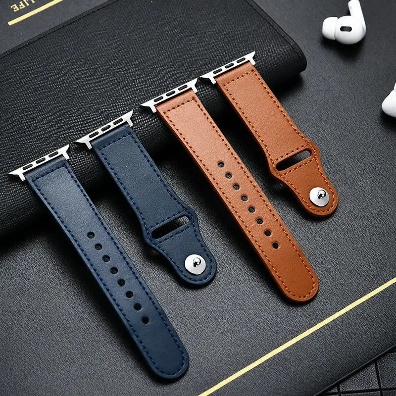 Leather strap For Apple watch band Ultra 2