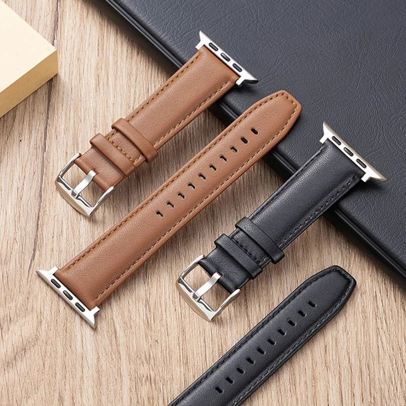 Leather Watch Band for apple watch strap