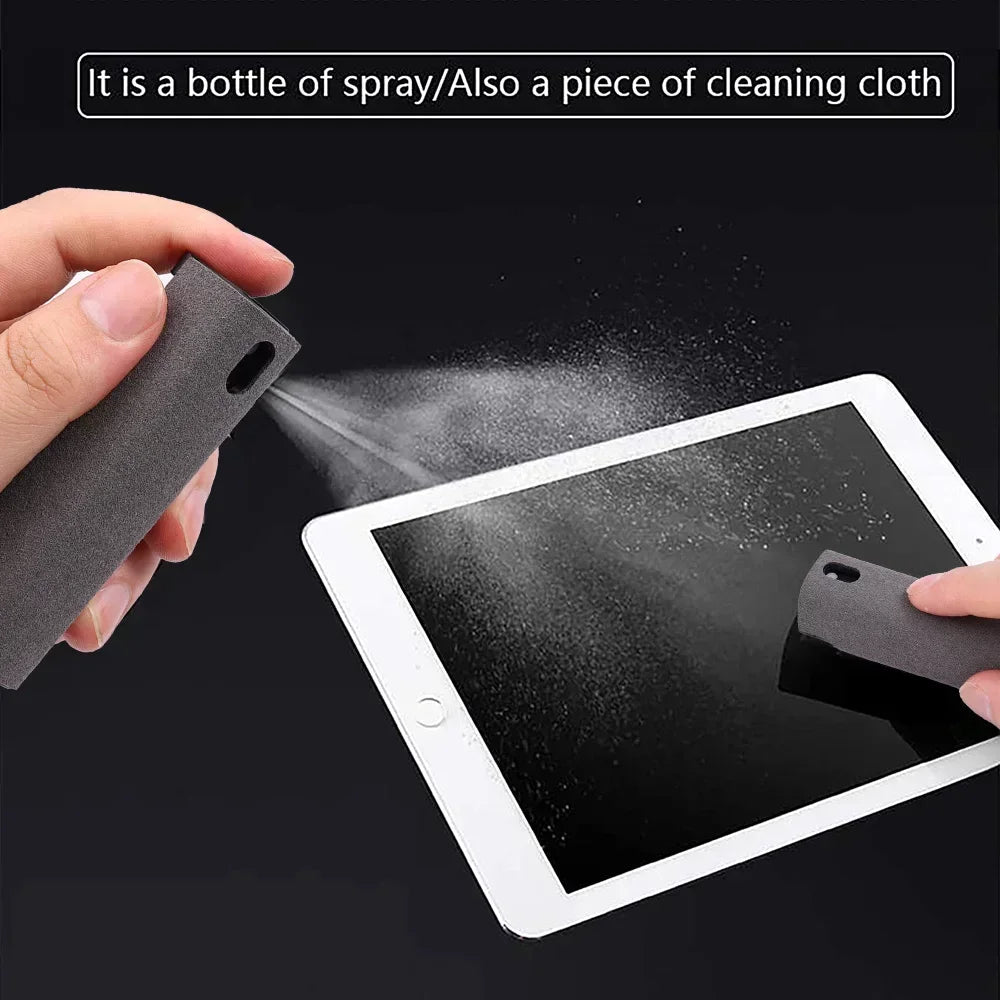 2 in 1 Phone PC Cleaners Microfiber Cloth Set Portable