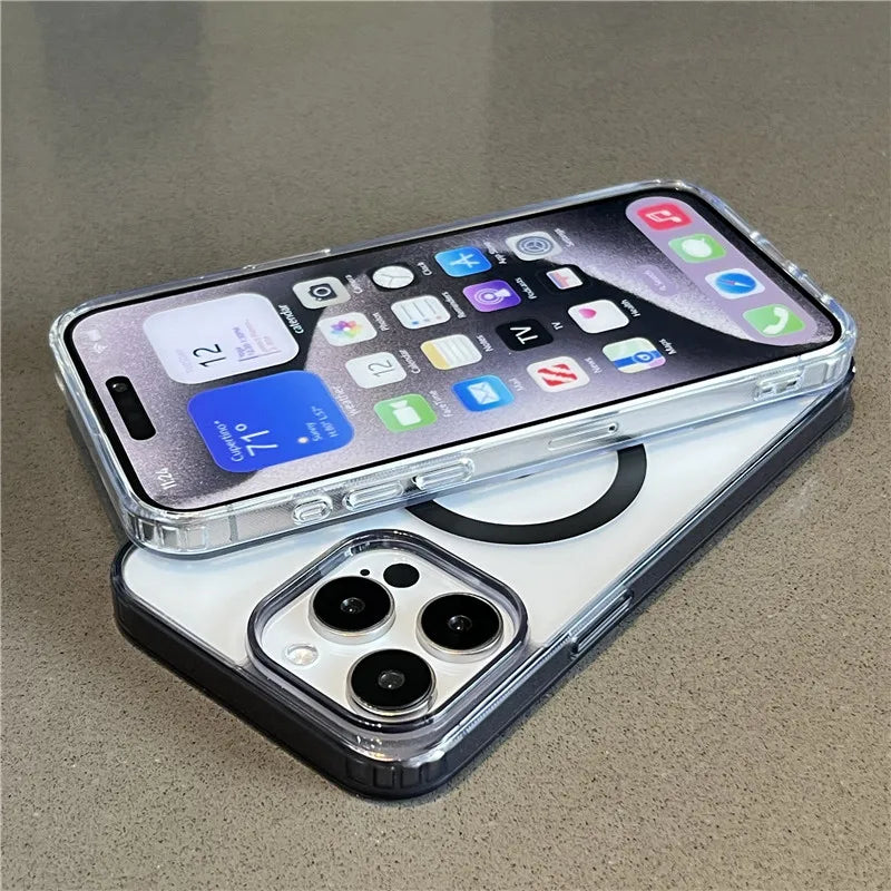 For Magsafe Magnetic Wireless Charge Case For iPhone 16