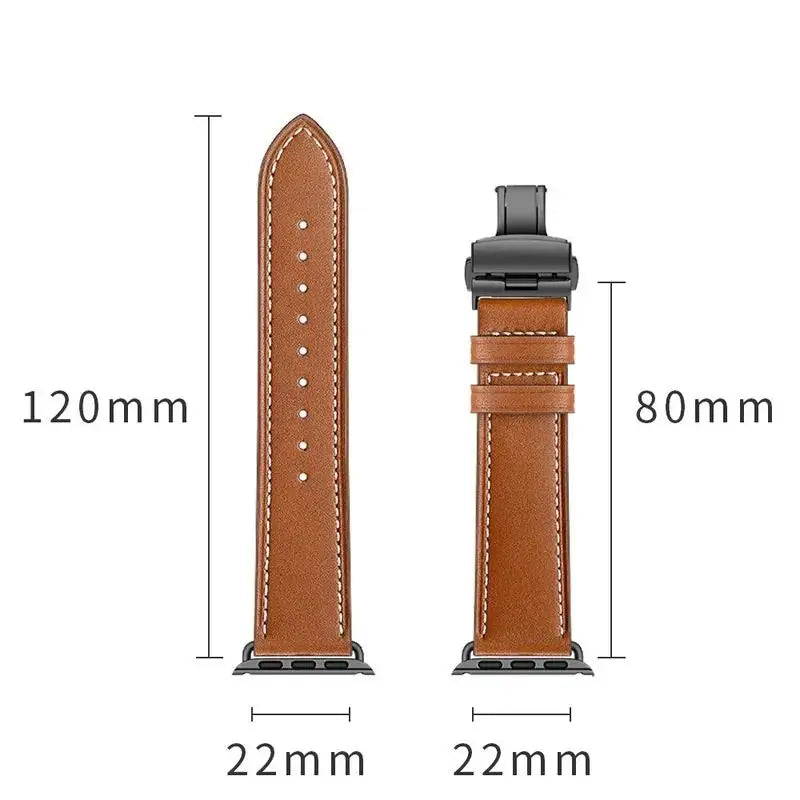 Leather Strap For Apple watch bands